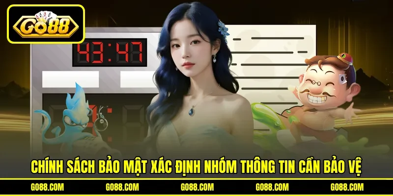 Chính sách bảo mật xác định nhóm thông tin cần bảo vệ Chính sách bảo mật xác định nhóm thông tin cần bảo vệ