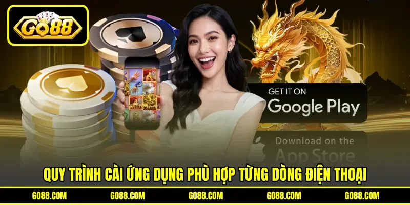 Quy trình cài ứng dụng phù hợp từng dòng điện thoại